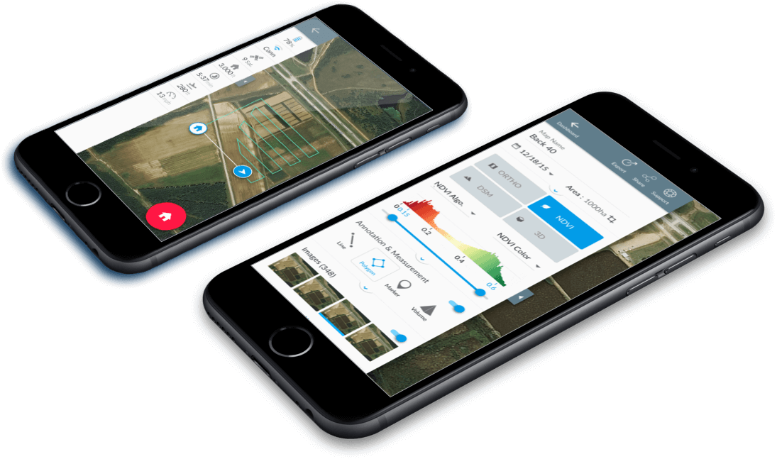 DroneDeploy Mapping Software compatible with Apple phones
